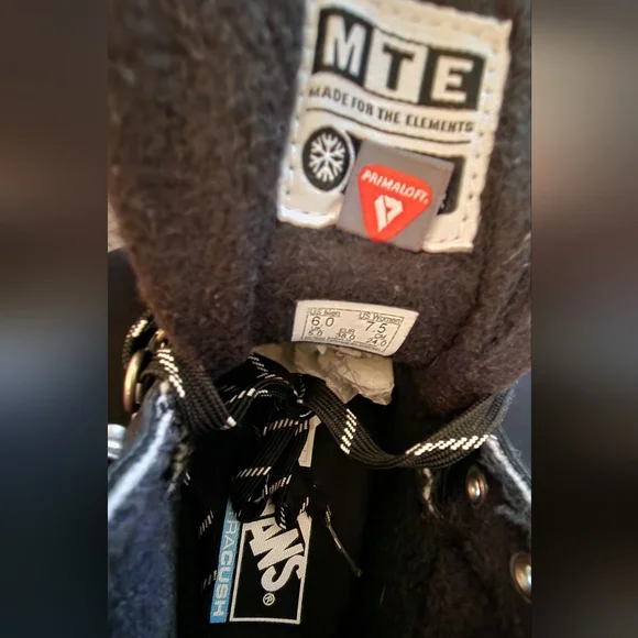 VANS SK8-HI DR MTE-2 - Ankle all-trac shoes, leather, black, size 7.5 - Picture 9 of 10